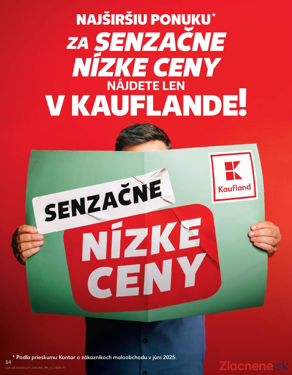 Leták Kaufland - Kaufland 25.9. - 1.10. - Kaufland Michalovce (Humenská cesta) - strana 54