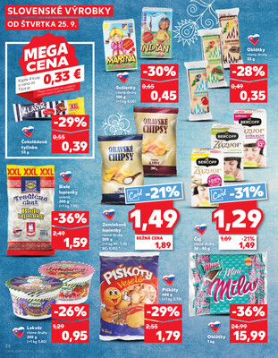 Kaufland 25.9. - 1.10. - Kaufland Bratislava - Bory
