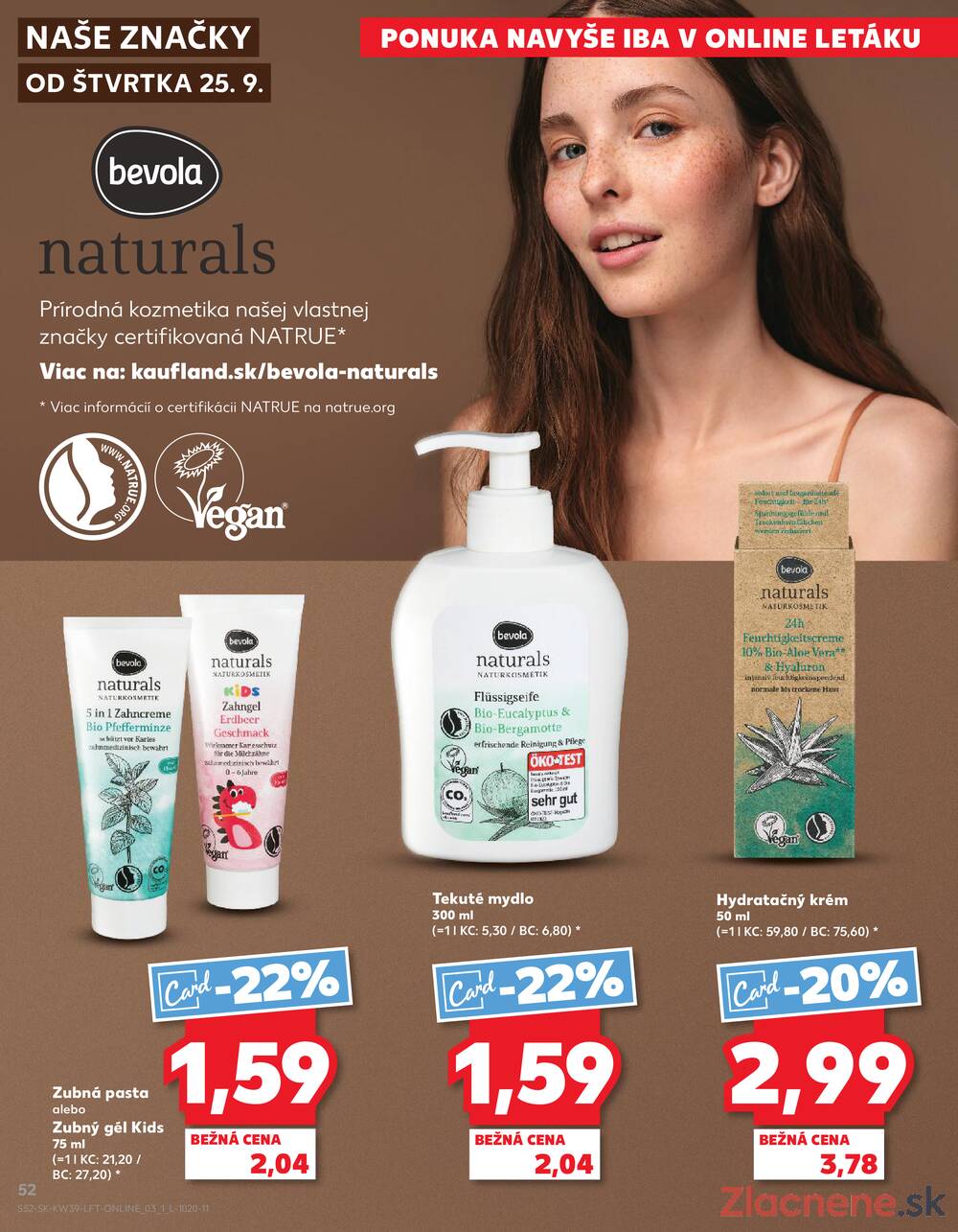 Leták Kaufland - Kaufland 25.9. - 1.10. - Kaufland  Bratislava - Zahorska Bystrica - strana 52
