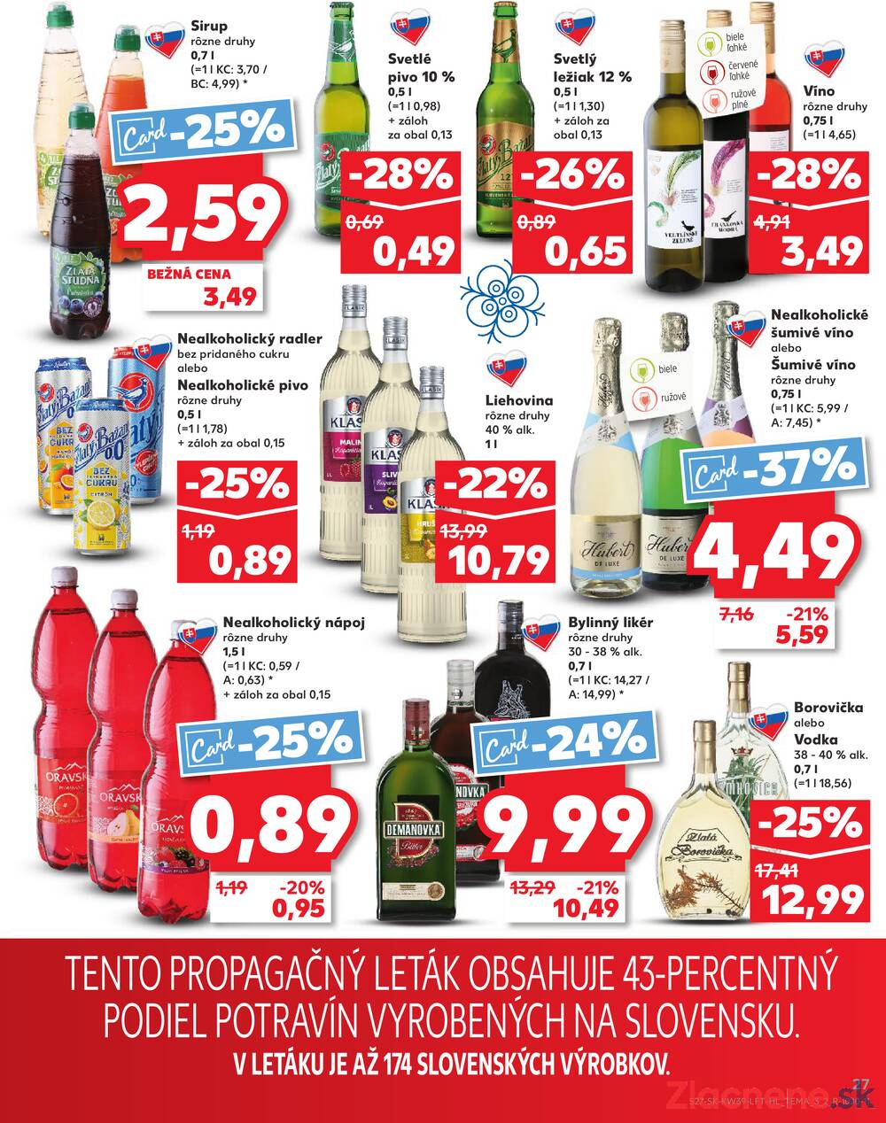 Leták Kaufland - Kaufland 25.9. - 1.10. - Kaufland Bratislava - Nové Mesto - strana 27