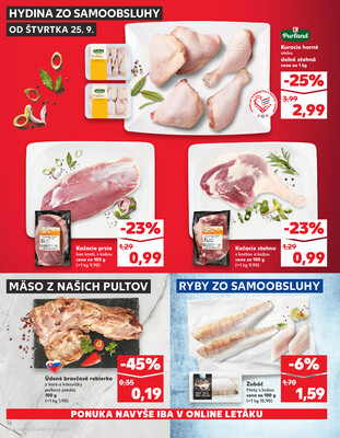 Kaufland 25.9. - 1.10. - Kaufland Bratislava - Nové Mesto