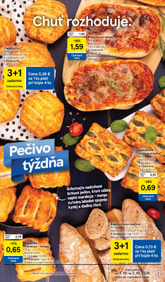 Tesco supermarkety od 1.10. do 7.10.2025