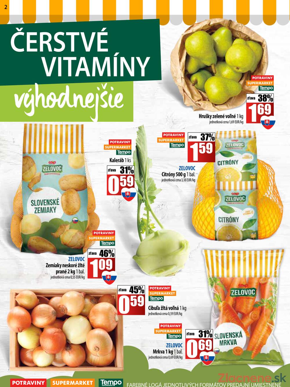 Leták COOP Jednota Slovensko - COOP do 1.10. - strana 2