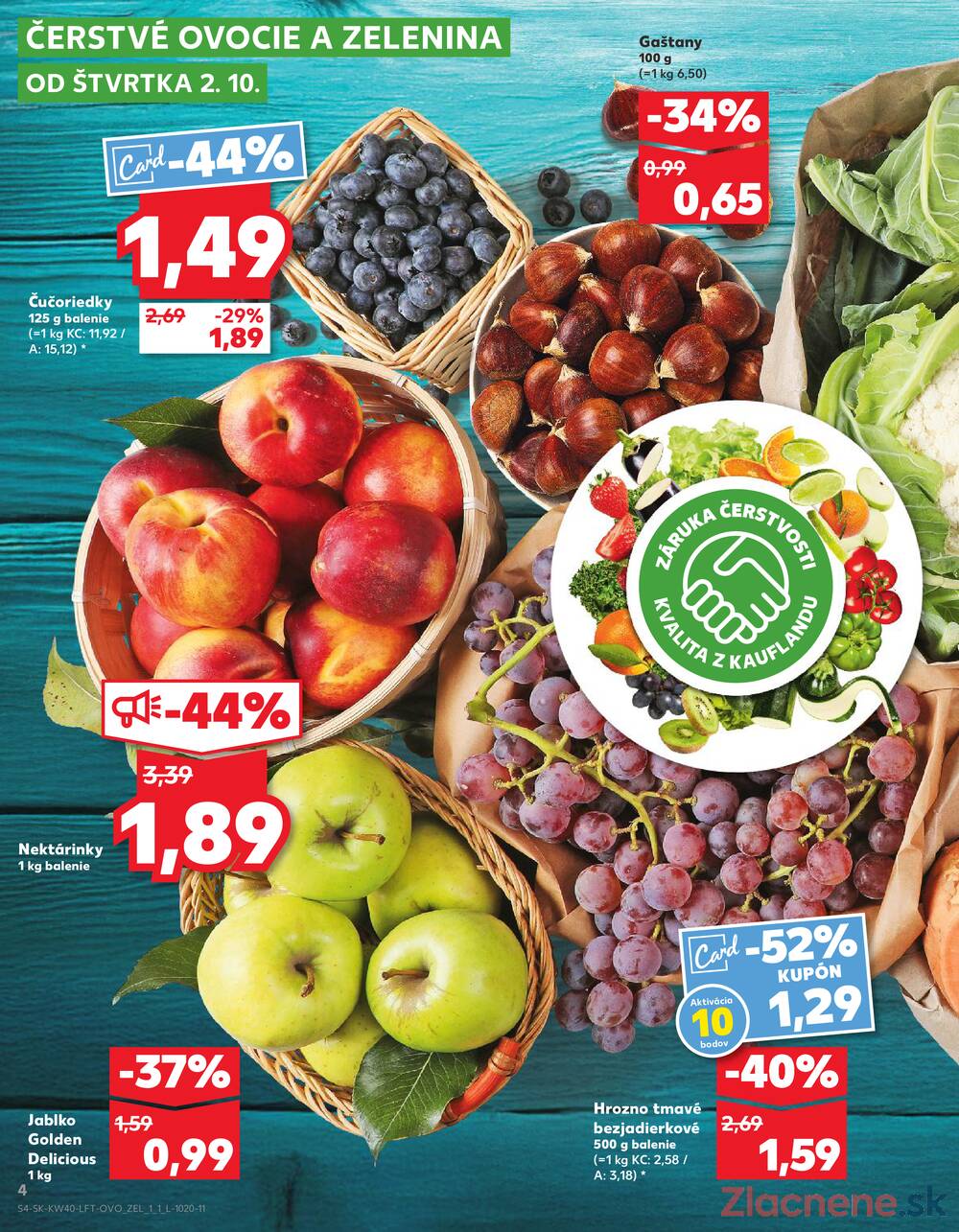 Leták Kaufland - Kaufland 2.10. - 8.10. - Kaufland Dubnica nad Váhom - strana 4
