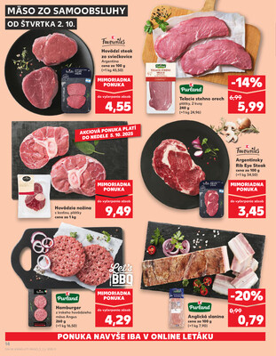 Kaufland 2.10. - 8.10. - Kaufland Púchov