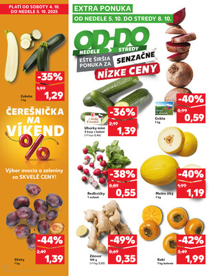 Kaufland 2.10. - 8.10. - Kaufland Púchov