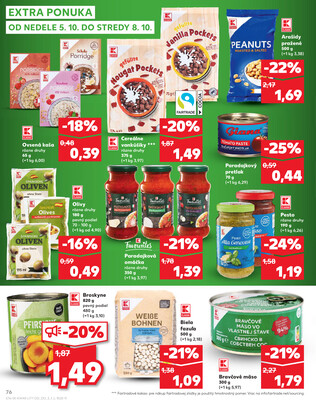 Kaufland 2.10. - 8.10. - Kaufland Púchov