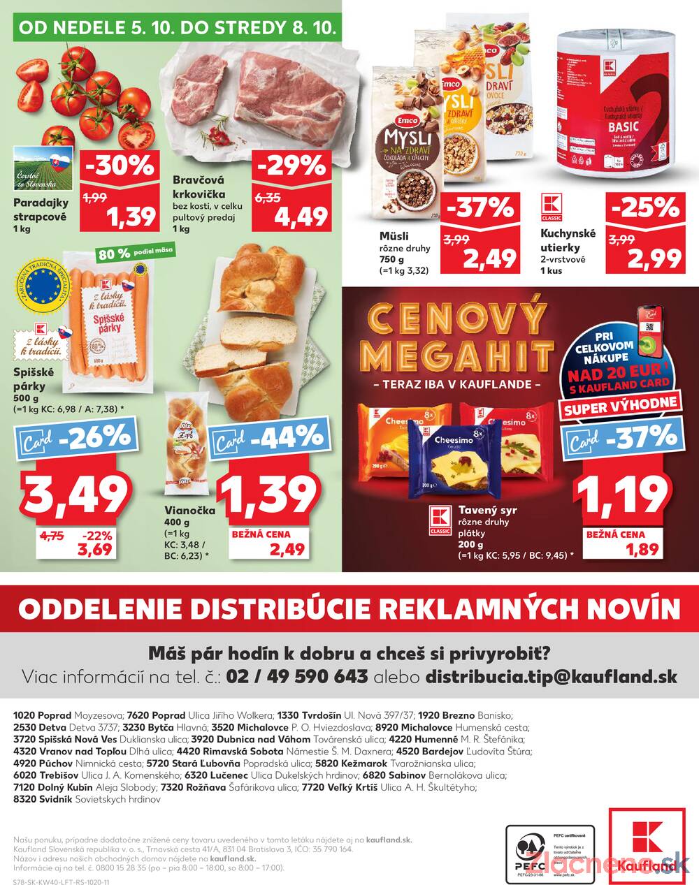 Leták Kaufland - Kaufland 2.10. - 8.10. - Kaufland Sabinov - strana 78