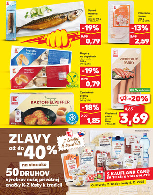 Kaufland 2.10. - 8.10. - Kaufland Michalovce (Humenská cesta)