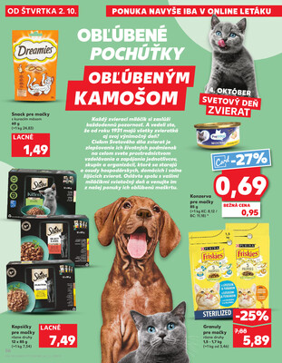 Kaufland 2.10. - 8.10. - Kaufland Michalovce (Humenská cesta)