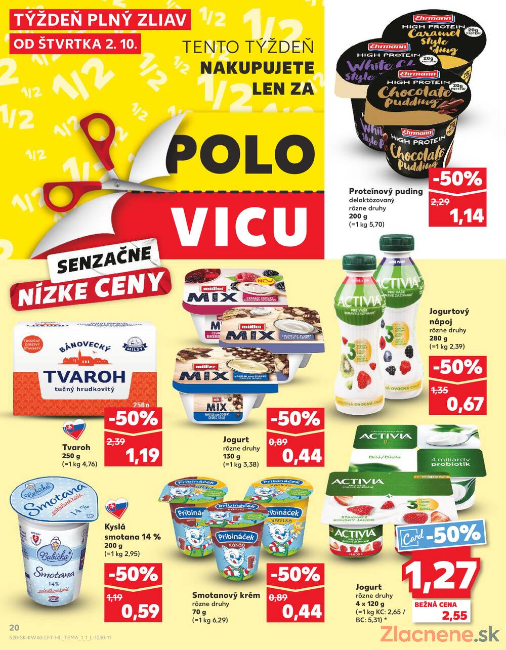 Leták Kaufland - Kaufland 2.10. - 8.10. - Kaufland Piešťany - strana 20