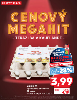 Kaufland 2.10. - 8.10. - Kaufland Piešťany
