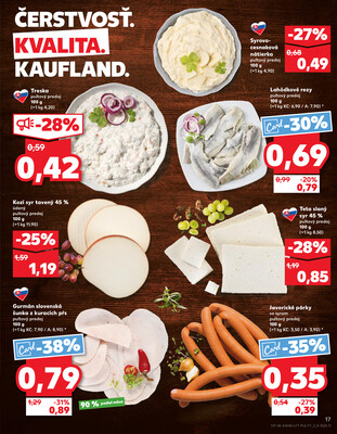 Kaufland 2.10. - 8.10. - Bratislava-Patrónka