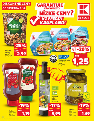 Kaufland 2.10. - 8.10. - Bratislava-Patrónka