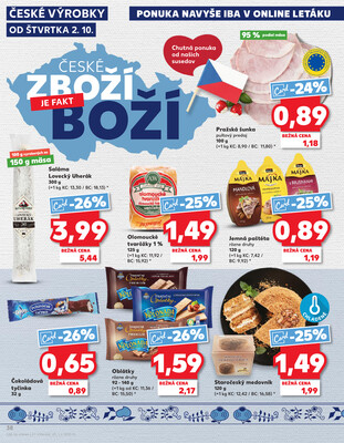 Kaufland 2.10. - 8.10. - Kaufland Liptovský Mikuláš
