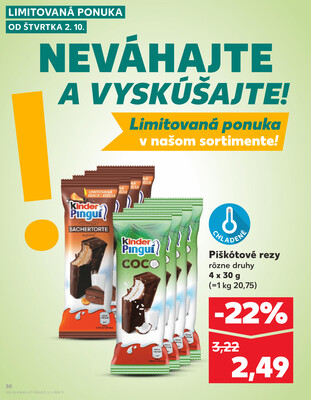 Kaufland 2.10. - 8.10. - Kaufland Liptovský Mikuláš