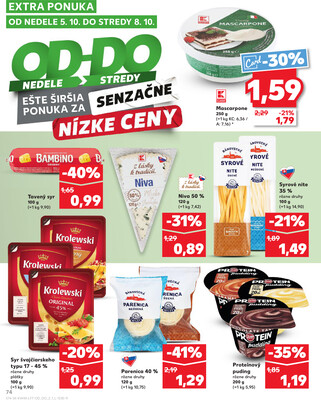Kaufland 2.10. - 8.10. - Kaufland Liptovský Mikuláš