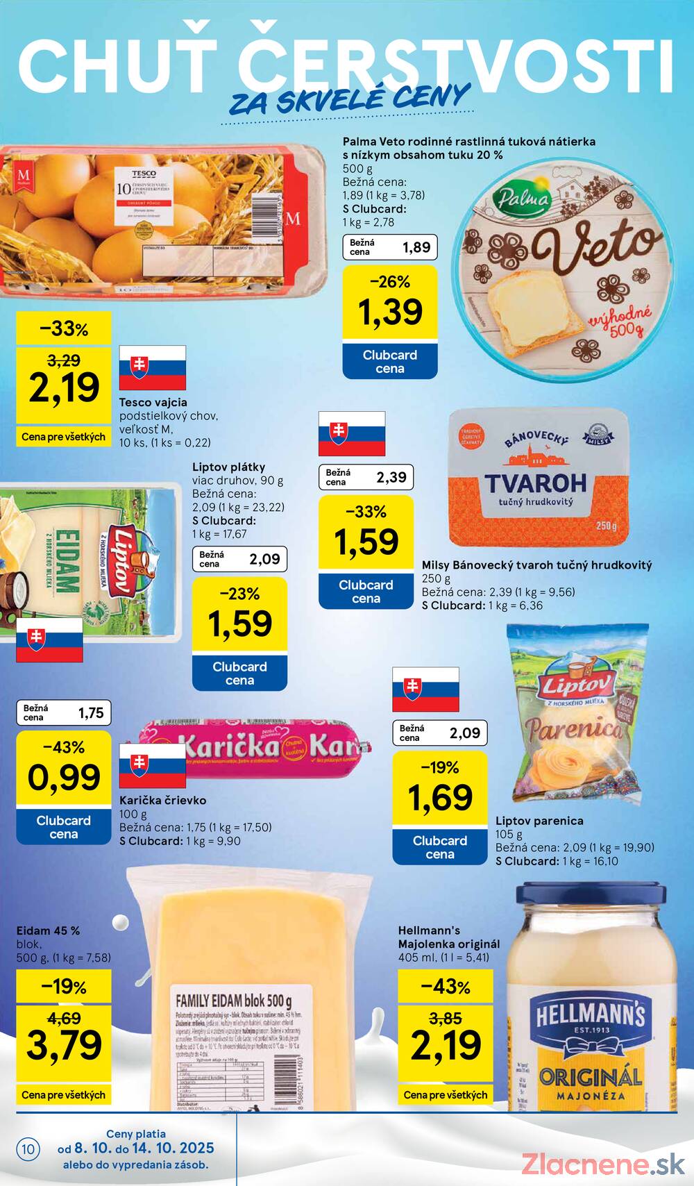 Leták Tesco - Tesco malé hypermarkety od 8.10. do 14.10.2025 - strana 10 Leták Tesco - Tesco malé hypermarkety od 8.10. do 14.10.2025 - strana 10