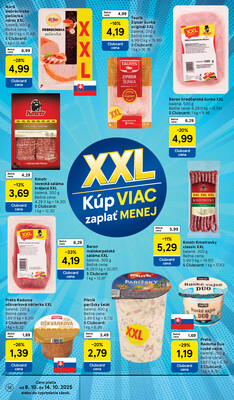 Tesco malé hypermarkety od 8.10. do 14.10.2025