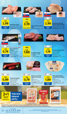 Tesco malé hypermarkety od 8.10. do 14.10.2025