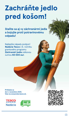 Tesco malé hypermarkety od 8.10. do 14.10.2025