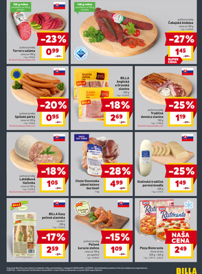 Leták Billa
		  platný do 14.10.2025 - strana 5