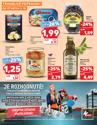 Kaufland 9.10. - 15.10. - Kaufland Brezno