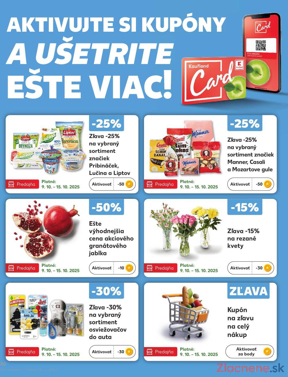 Leták Kaufland - Kaufland 9.10. - 15.10. - Kaufland Bytča - strana 40