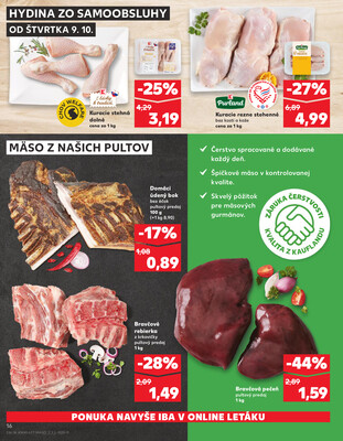 Kaufland 9.10. - 15.10. - Kaufland Bytča