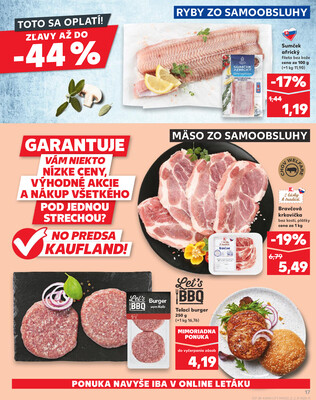 Kaufland 9.10. - 15.10. - Kaufland Bytča