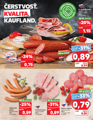 Kaufland 9.10. - 15.10. - Kaufland Bytča