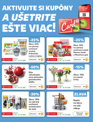 Kaufland 9.10. - 15.10. - Kaufland Bytča