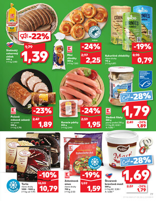 Kaufland 9.10. - 15.10. - Kaufland Bytča