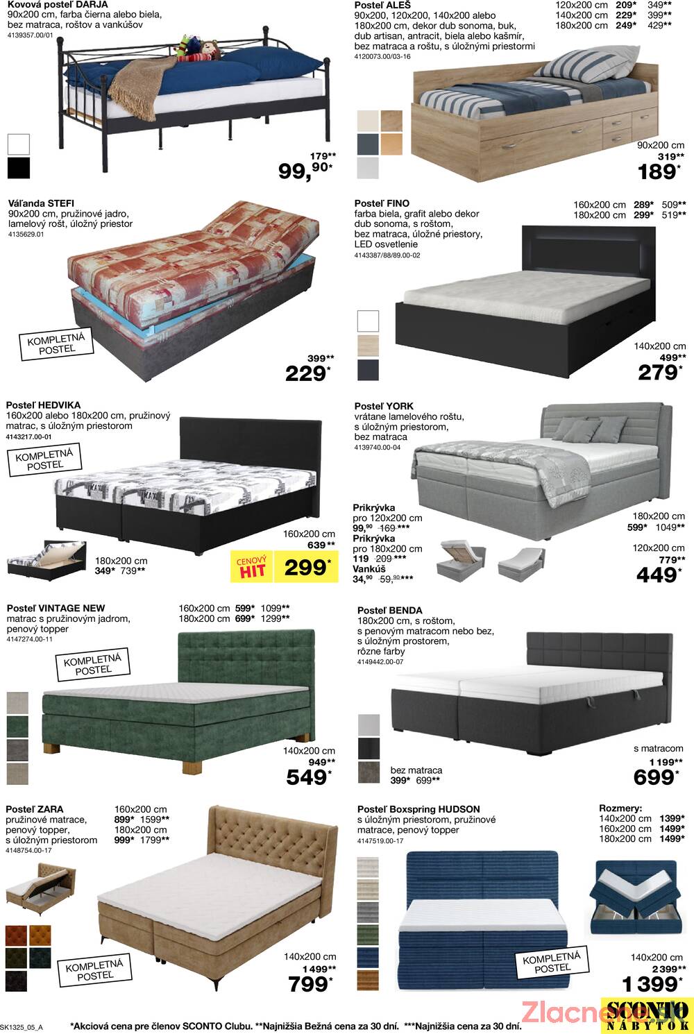 Leták SCONTO nábytok
		  platný do 4.11.2025 - strana 5