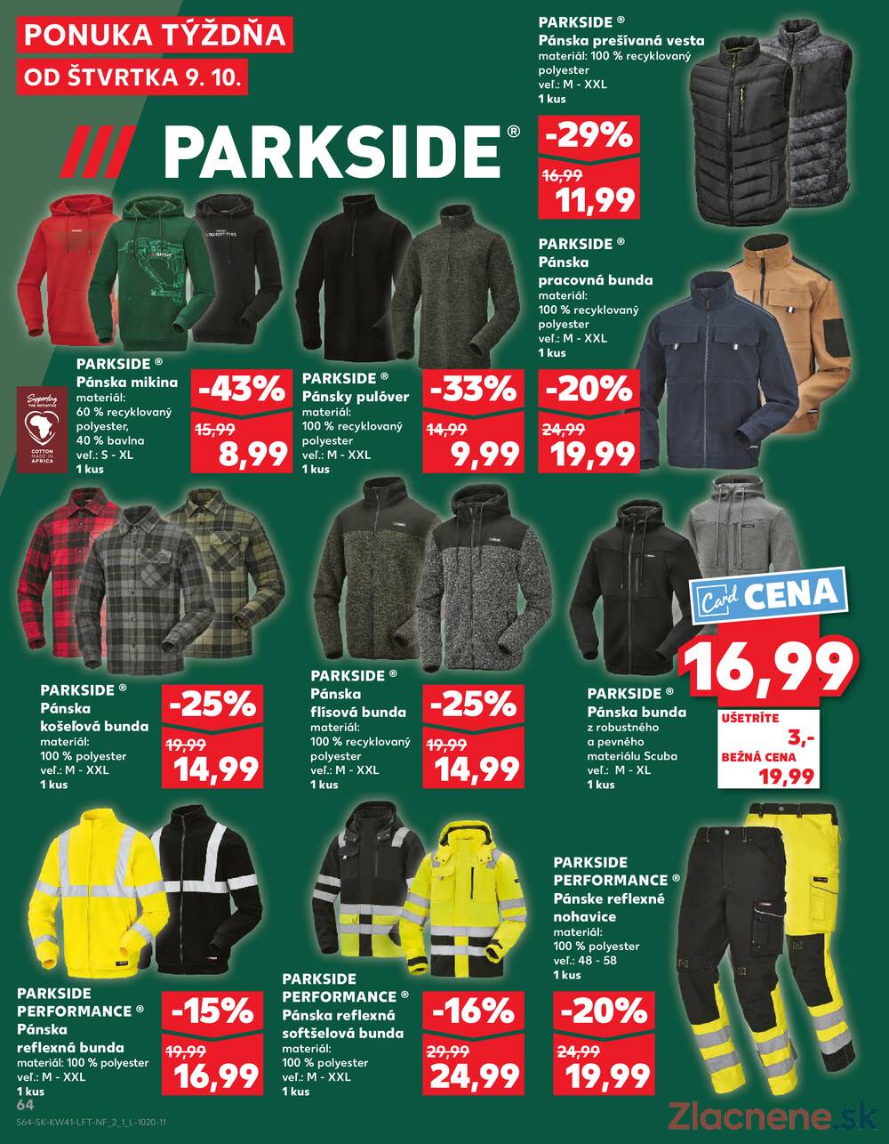 Leták Kaufland - Kaufland 9.10. - 15.10. - Kaufland Poprad - Jiřího Wolkera - strana 64