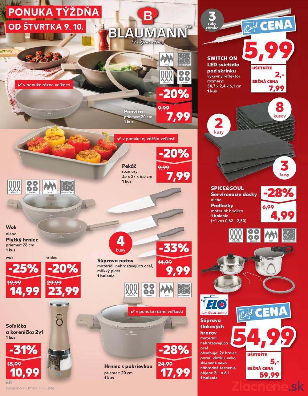 Leták Kaufland - Kaufland 9.10. - 15.10. - Kaufland Poprad - Jiřího Wolkera - strana 68