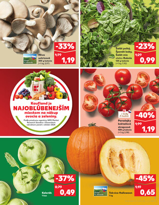 Kaufland 9.10. - 15.10. - Kaufland Poprad - Jiřího Wolkera