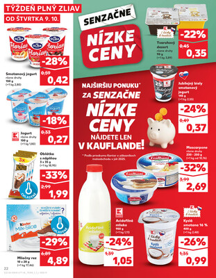 Kaufland 9.10. - 15.10. - Kaufland Poprad - Jiřího Wolkera