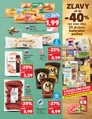 Kaufland 9.10. - 15.10. - Kaufland Poprad - Jiřího Wolkera