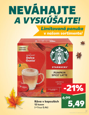 Kaufland 9.10. - 15.10. - Kaufland Poprad - Jiřího Wolkera