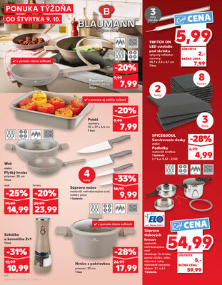 Kaufland 9.10. - 15.10. - Kaufland Poprad - Jiřího Wolkera