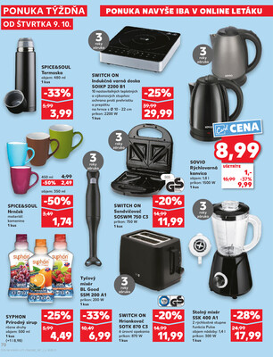 Kaufland 9.10. - 15.10. - Kaufland Poprad - Jiřího Wolkera