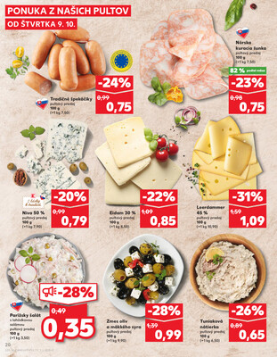 Kaufland 9.10. - 15.10. - Kaufland Veľký Meder