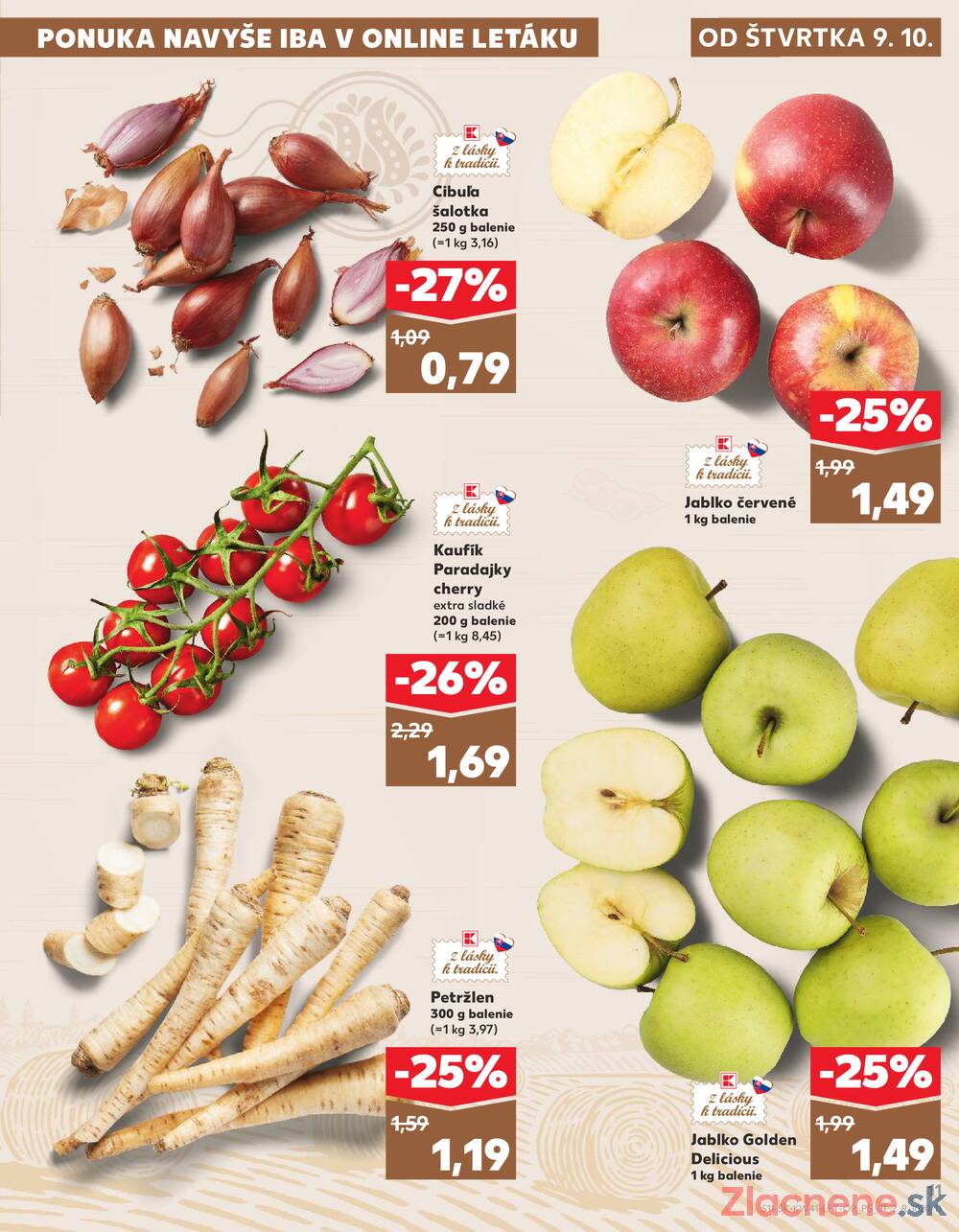 Leták Kaufland - Kaufland 9.10. - 15.10. - Kaufland Trnava - Nová ul. - strana 11