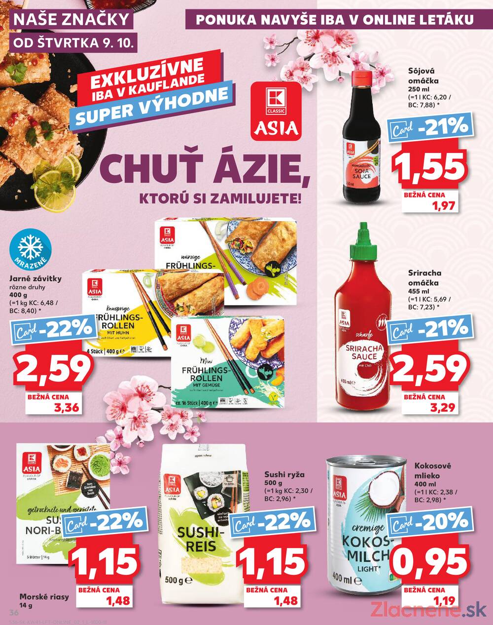 Leták Kaufland - Kaufland 9.10. - 15.10. - Kaufland Trnava - Nová ul. - strana 36