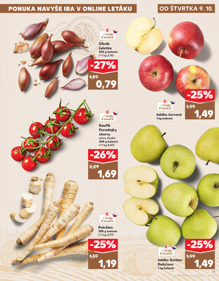 Kaufland 9.10. - 15.10. - Kaufland Trnava - Nová ul.