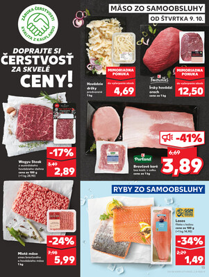 Kaufland 9.10. - 15.10. - Kaufland Trnava - Nová ul.