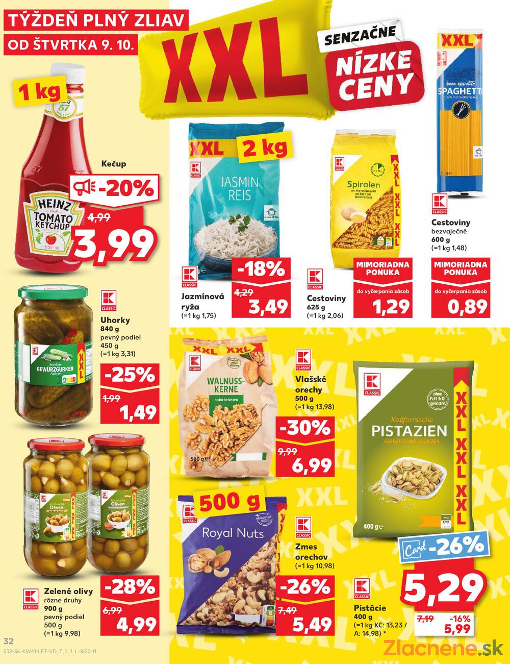 Leták Kaufland - Kaufland 9.10. - 15.10. - Kaufland Bratislava - Nové Mesto - strana 32