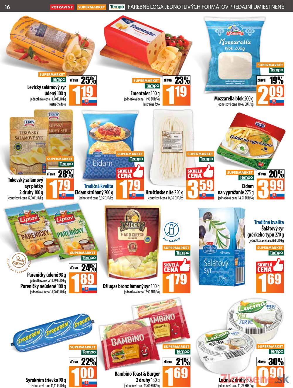 Leták COOP Jednota Slovensko - COOP do 15.10. - strana 16