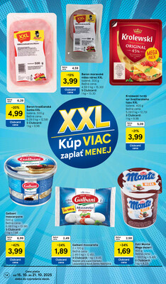 Tesco supermarkety od 15.10. do 21.10.2025